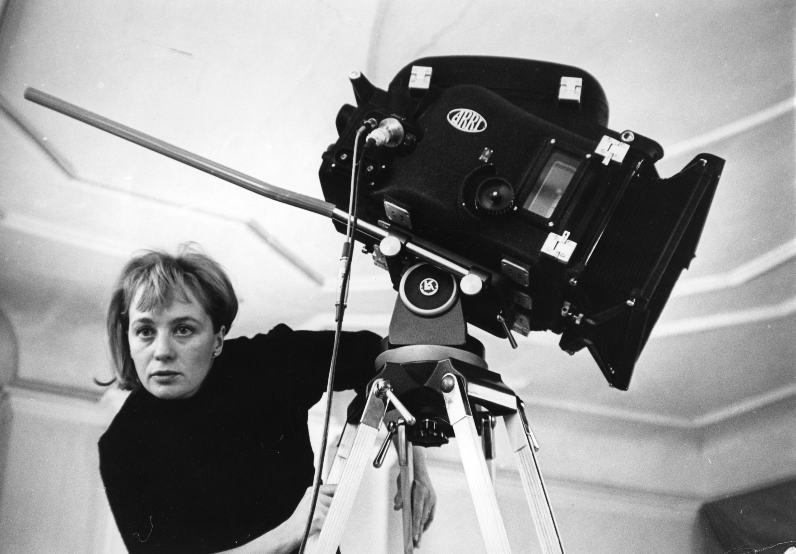 Woman with camera.